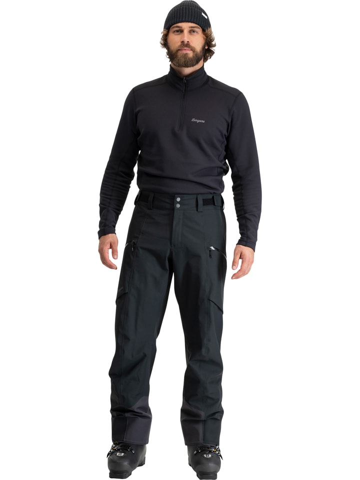 

Bergans Черные лыжные/сноубордические брюки Oppdal