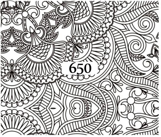 

Водные наклейки для ногтей - №650, Raisin