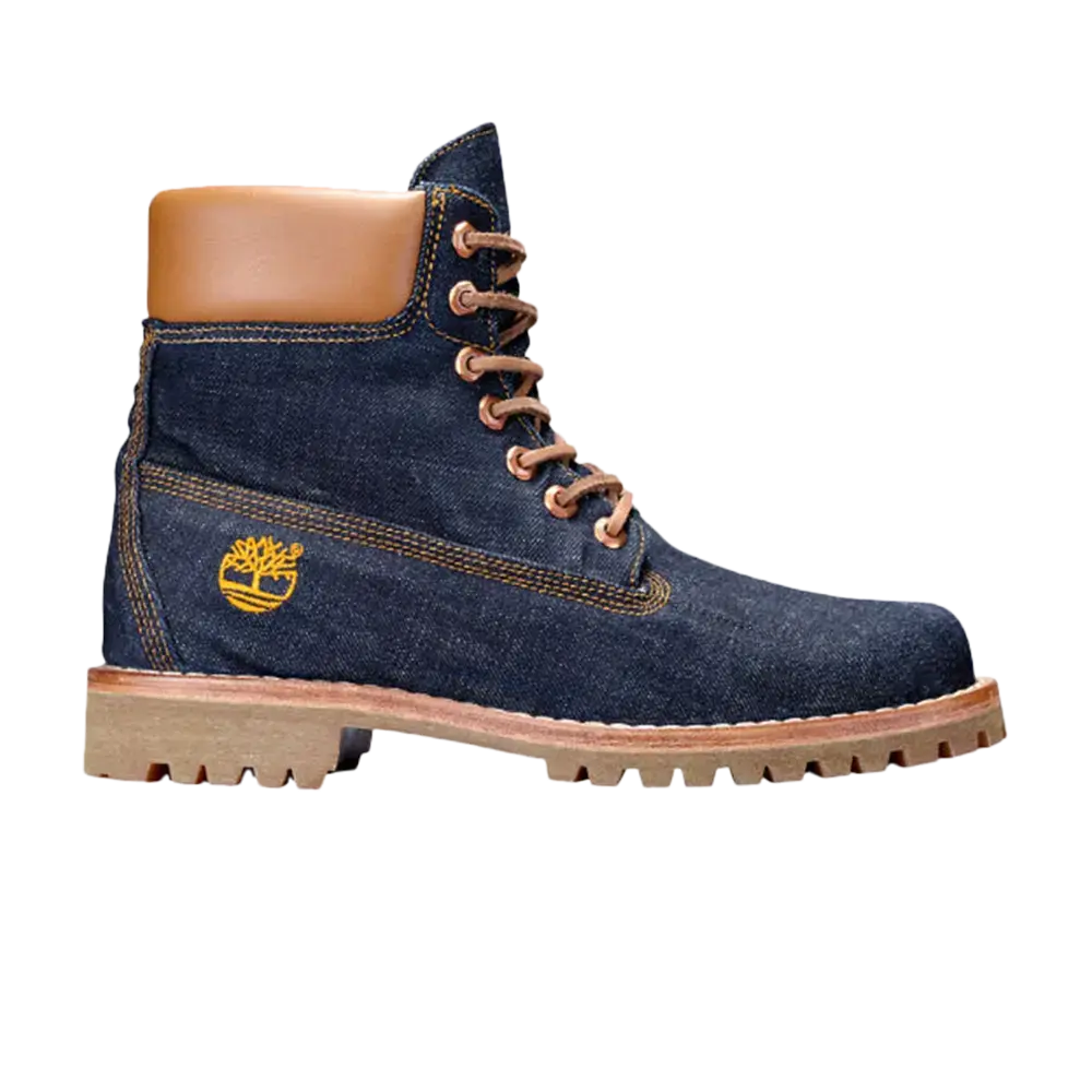 Ботинки White Oak x Timberland 6 Inch, синий