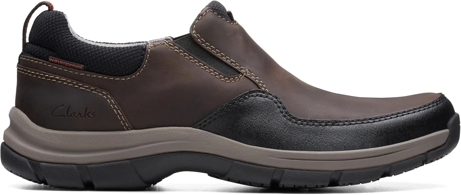 Мужские тапочки Clarks Walpath Step, темно-коричневый — фото 2