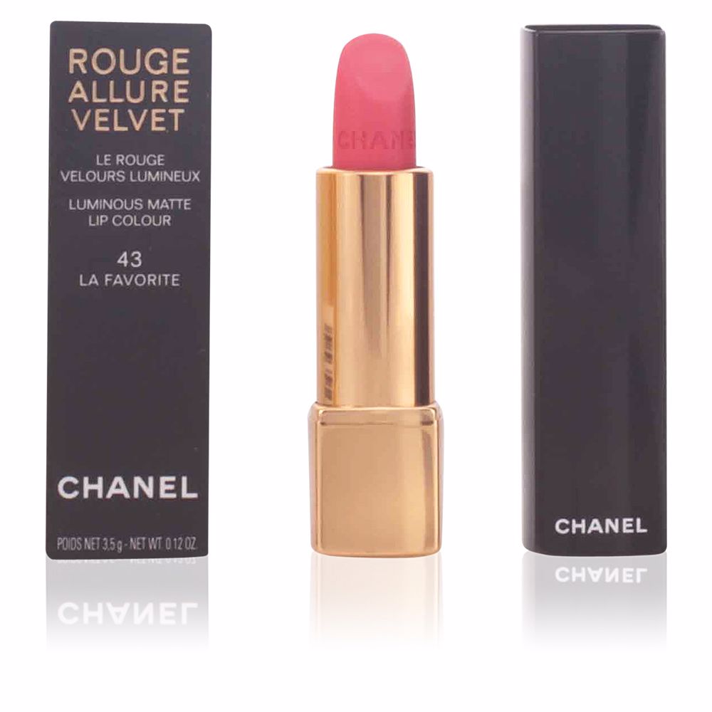 

Губная помада Rouge allure velvet Chanel, 3,5 g, 43-la favorite