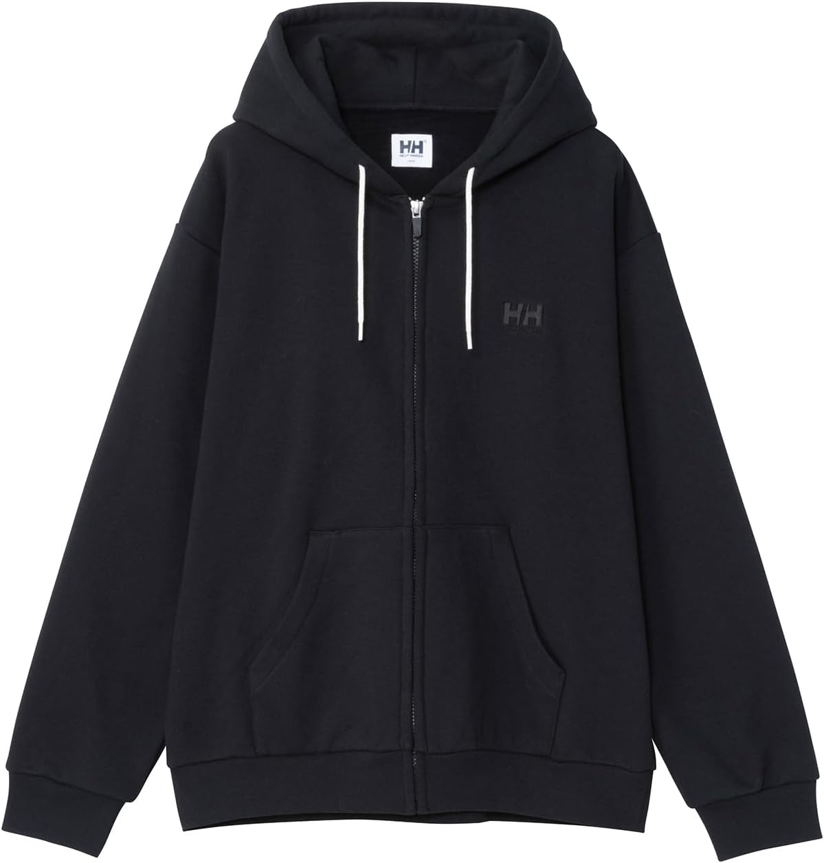 

Толстовка унисекс для взрослых HELLY HANSEN HM32570 с логотипом HH и застежкой-молнией, черный