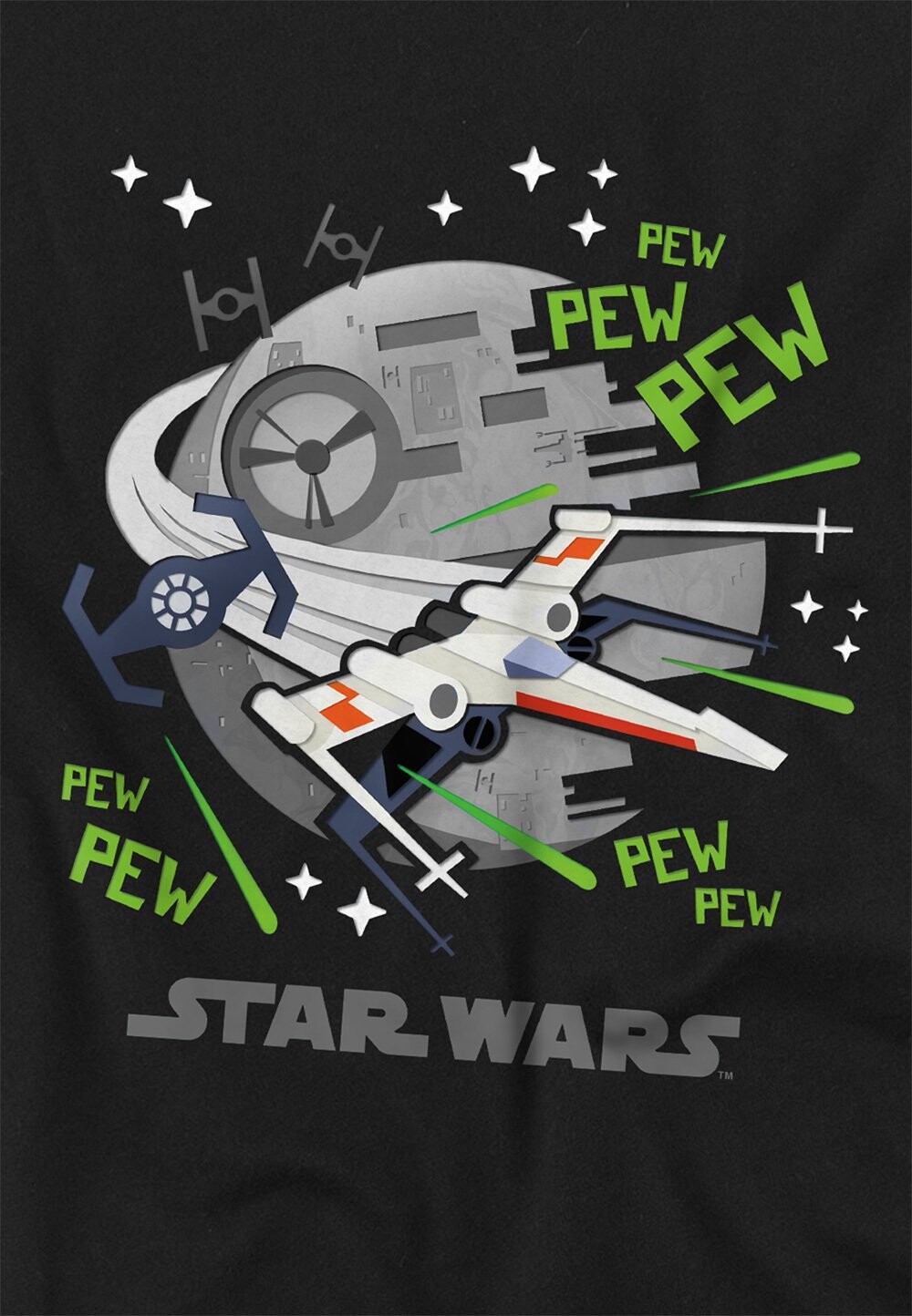 

Футболка с принтом STAR WARS Marvel, черный