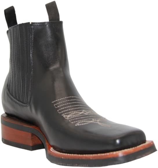 

Мужские короткие ботинки на щиколотку из натуральной кожи Western Shops The Western Shops, черный