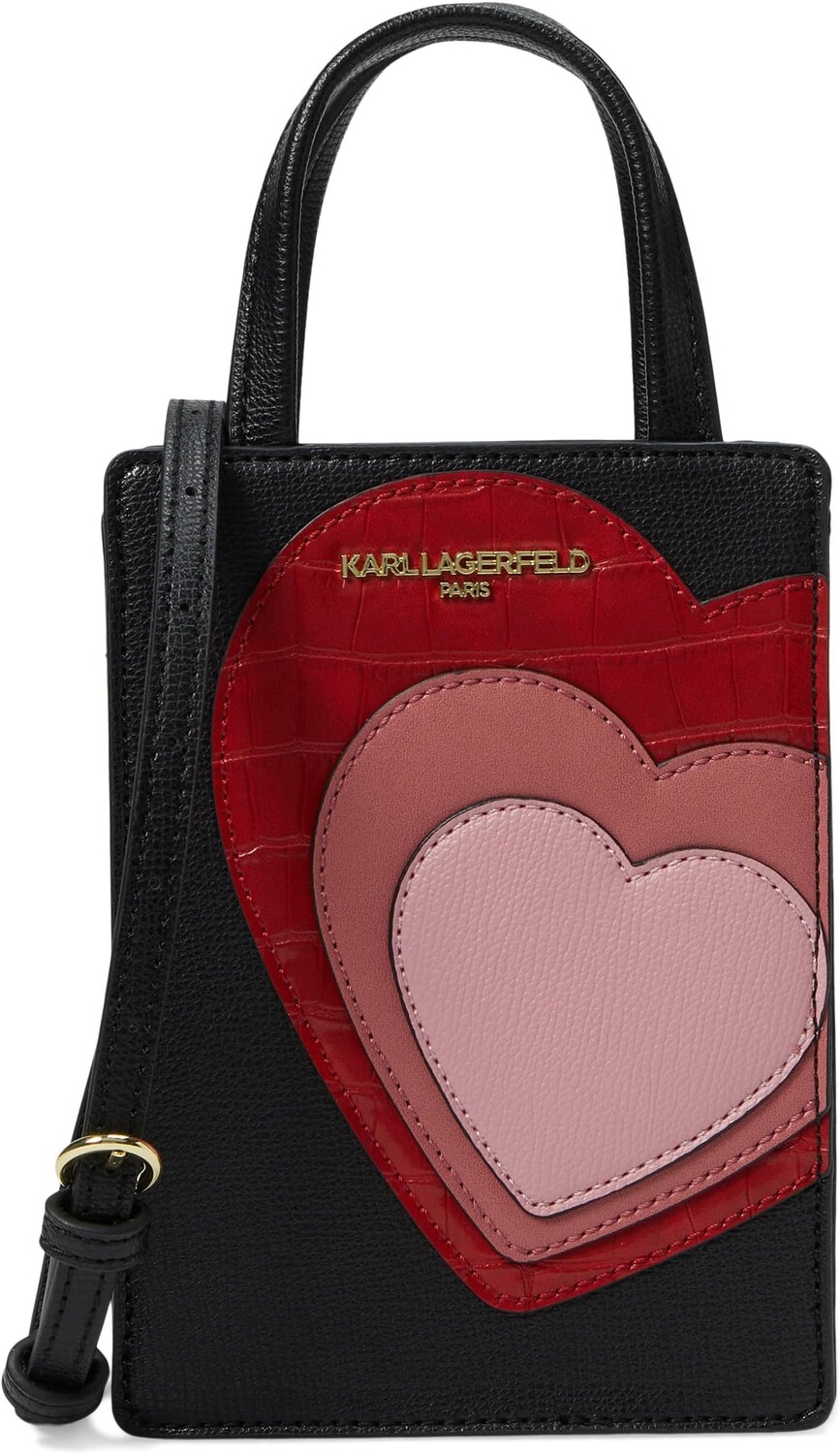 

Сумка кросс-боди Karl Lagerfeld Paris Maybelle Crossbody, цвет Black/Apple Red, Черный, Сумка кросс-боди Karl Lagerfeld Paris Maybelle Crossbody, цвет Black/Apple Red