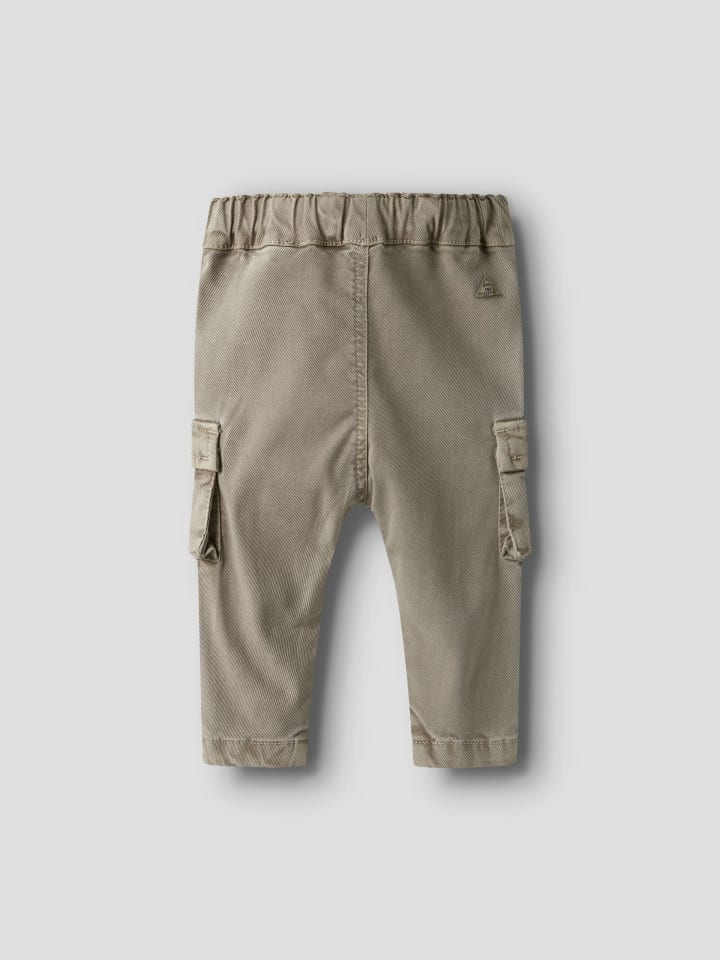 Name it Широкие брюки NBMBEN BAGGY CARGO TWI PANT цвета шиншиллы — фото 2