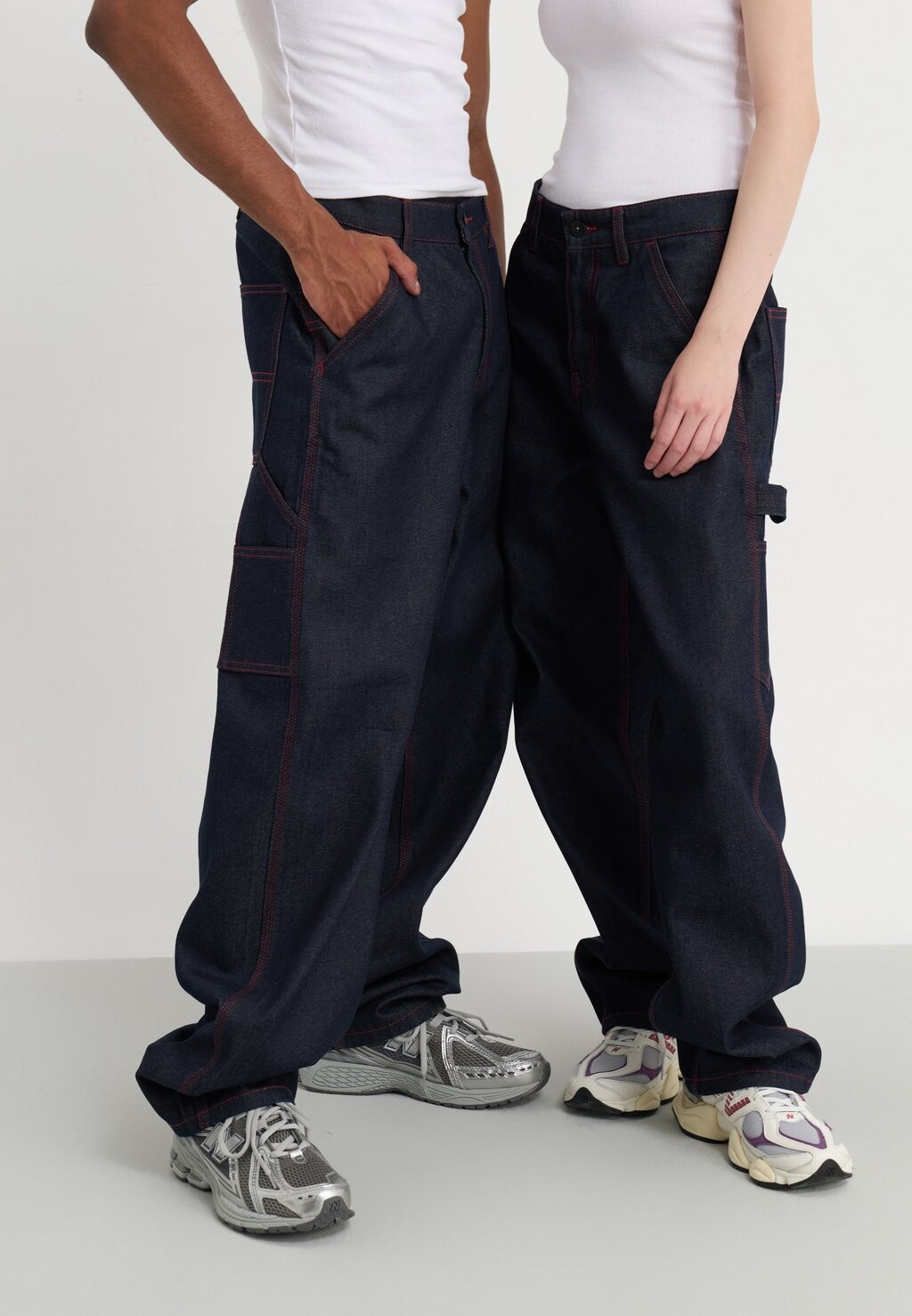 

Джинсы свободного кроя UNISEX YOURTURN, деним