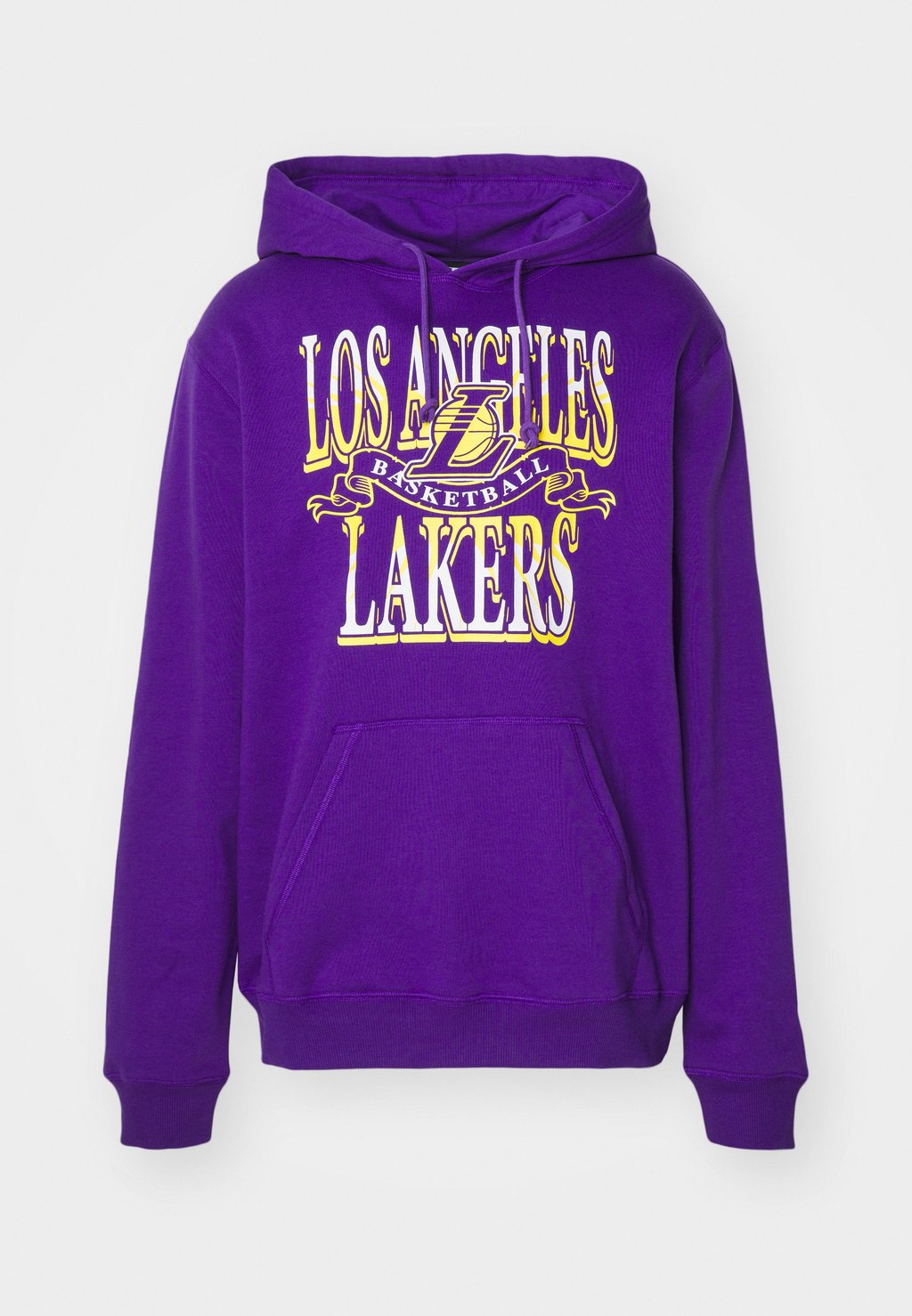 

Толстовка с символикой NBA LOS ANGELES LAKERS HOODED LONG SLEEVE New Era, сирень