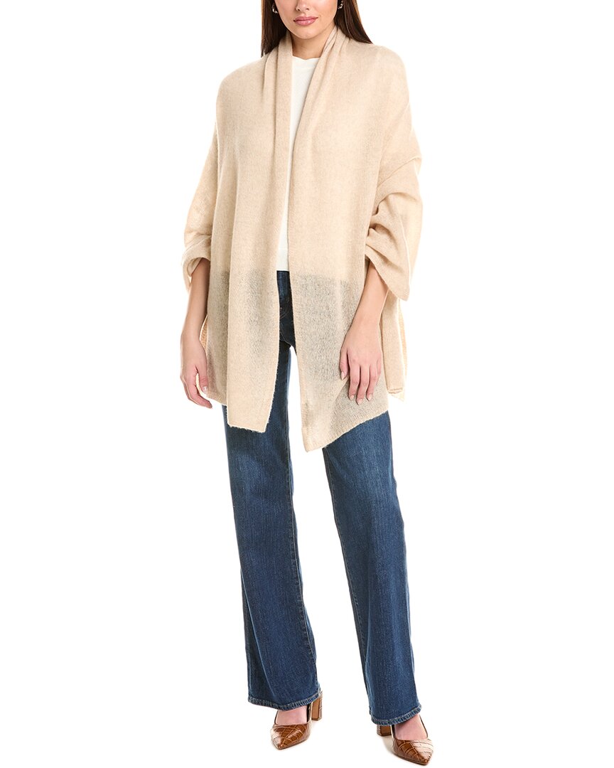 

Кашемировый шарф Louisa Perini Amicale Cashmere, цвет oatmeal