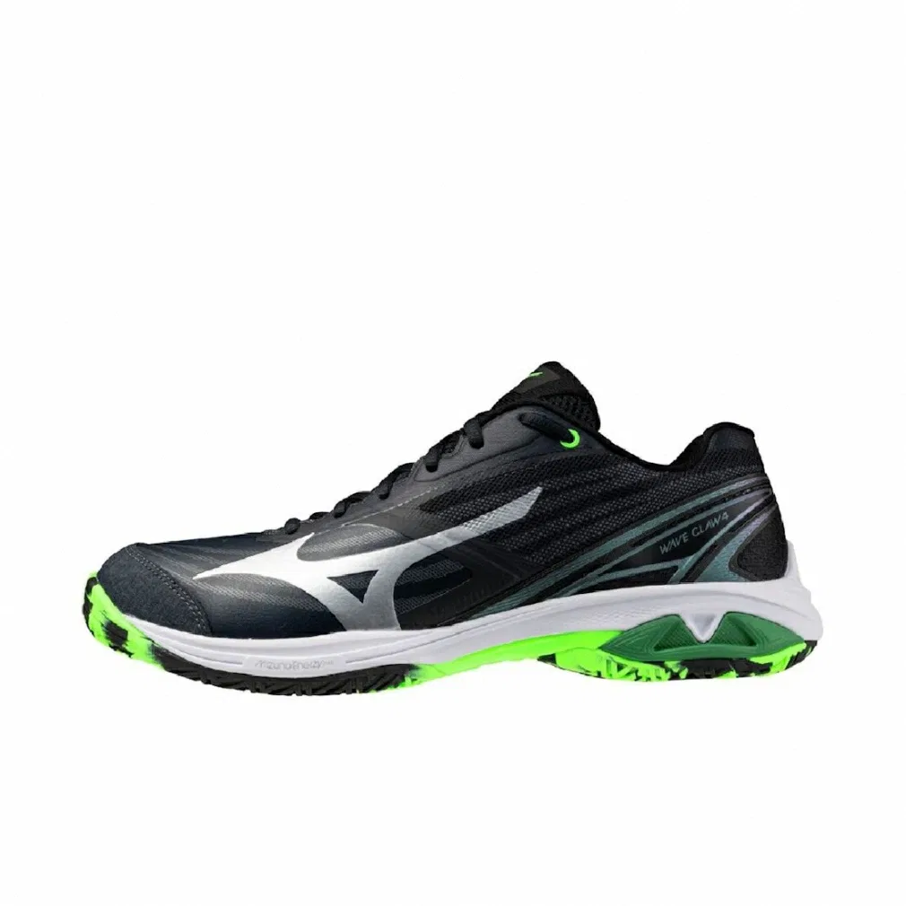 Бадминтонные кроссовки «Wave Claw 4 Wide» от Mizuno, Black X Green