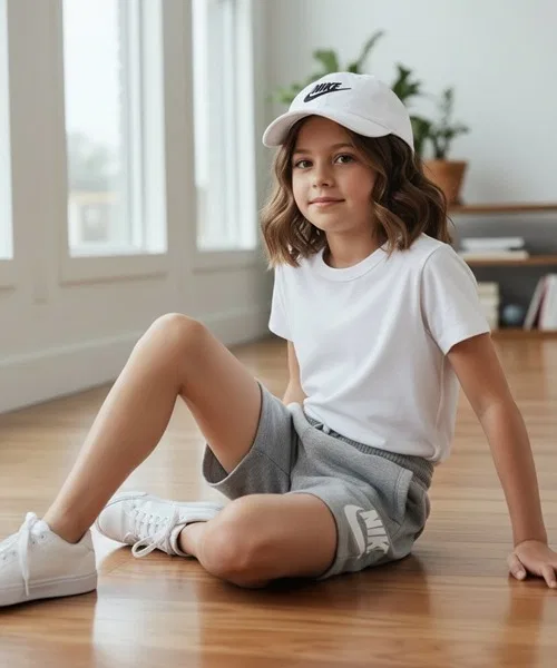 Шорты Nike Club HBR с логотипом, серые