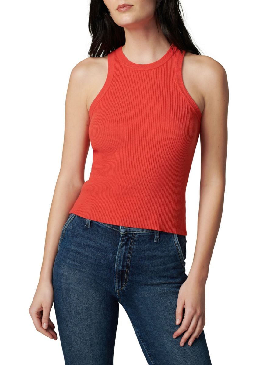 

Майка Daria из трикотажного полотна Joe's Jeans, цвет Valiant Poppy