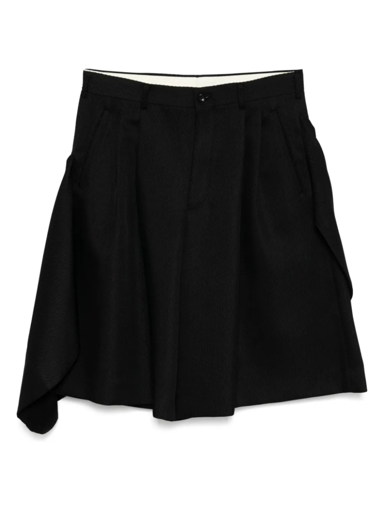 

Шорты со складками Comme des Garçons Homme Plus, черный
