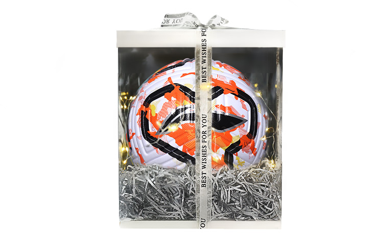 

LINING Размер 5 футбольный мяч TPU бесшовный термосварной унисекс белый оранжевый