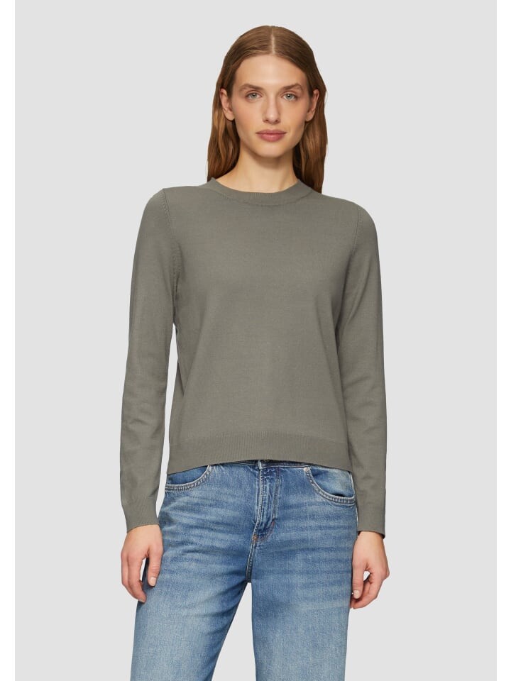 

Пуловер s.Oliver Strickpullover langarm, коричневый