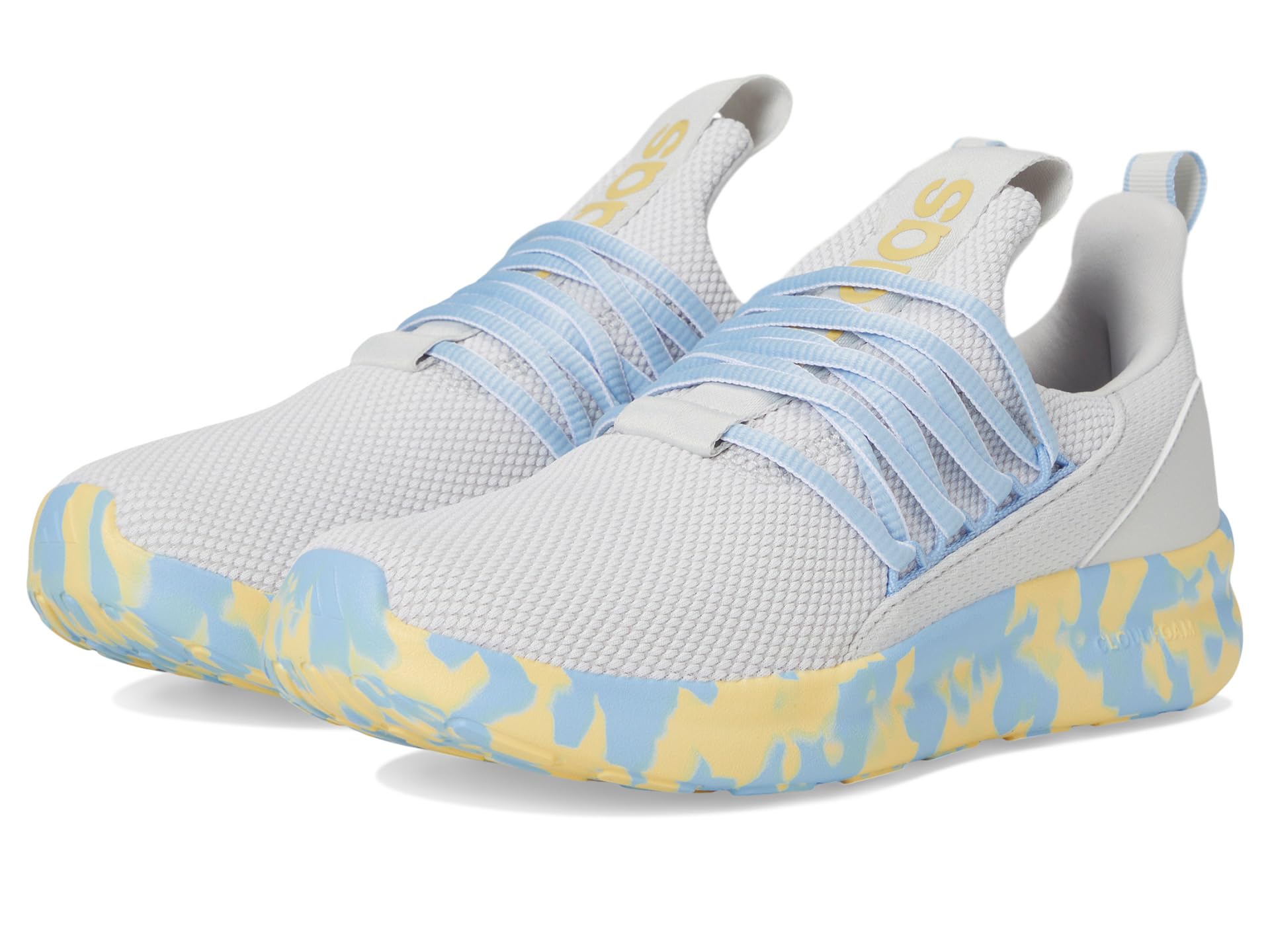 

Кроссовки Adidas Kids Lite Racer Adapt 7.0 Sportswear Shoes, Grey/Orange Tint/Blue