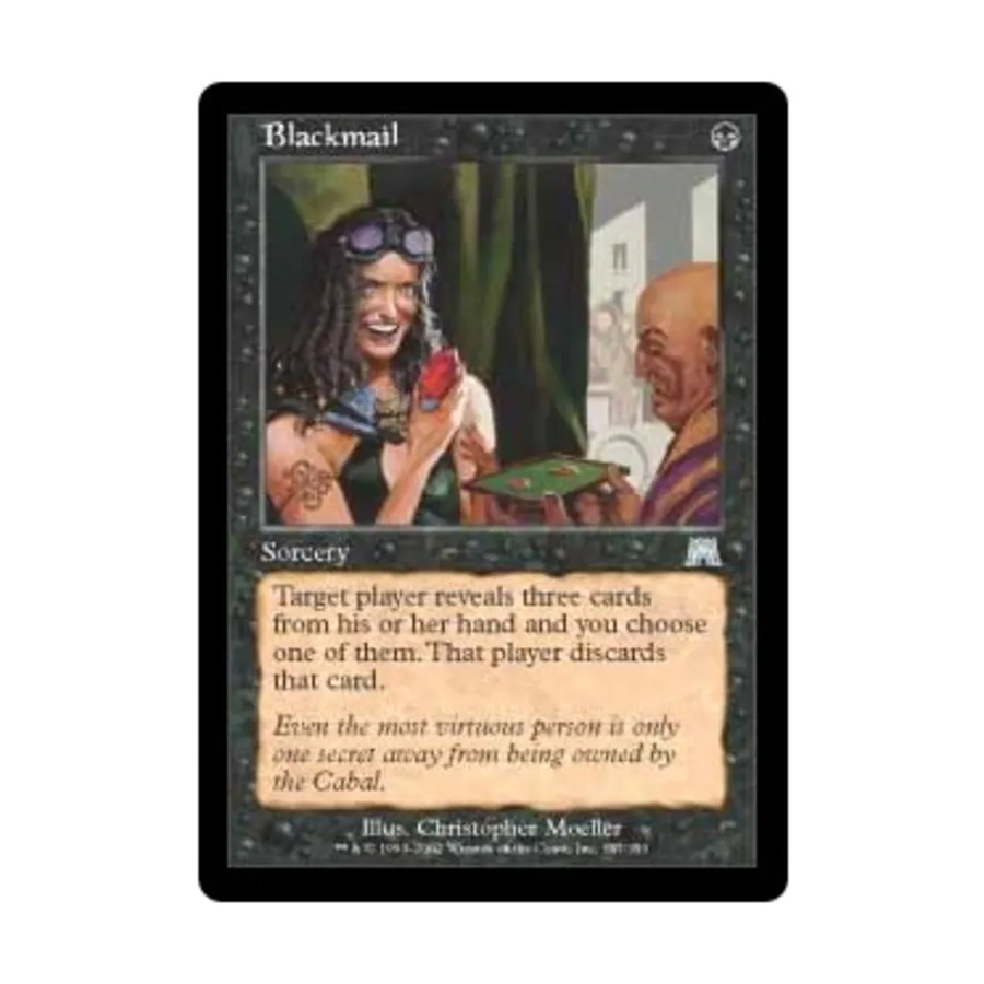 

CCG Шантаж (U), MTG - Onslaught