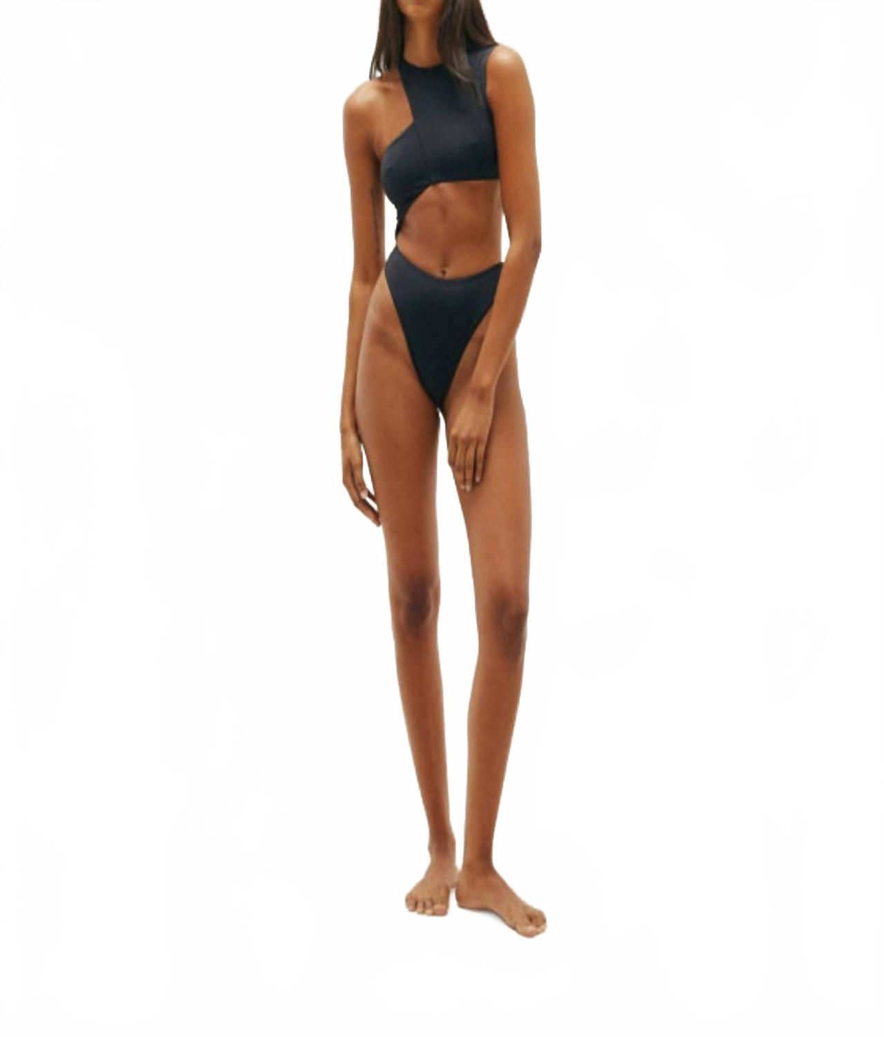 

Купальник Adriana в черном цвете Haight