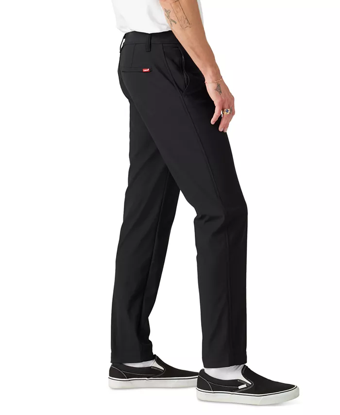 Мужские классические брюки XX Standard Tapered Fit Flex-Tech Chino Levi's, черный — фото 3