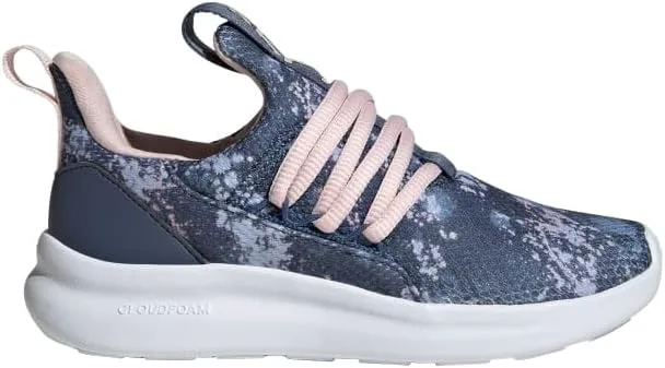 Кроссовки для детей и подростков Adidas Lite Racer Adapt 7.0 для повседневной носки и бега (для старших детей), розовый/черный