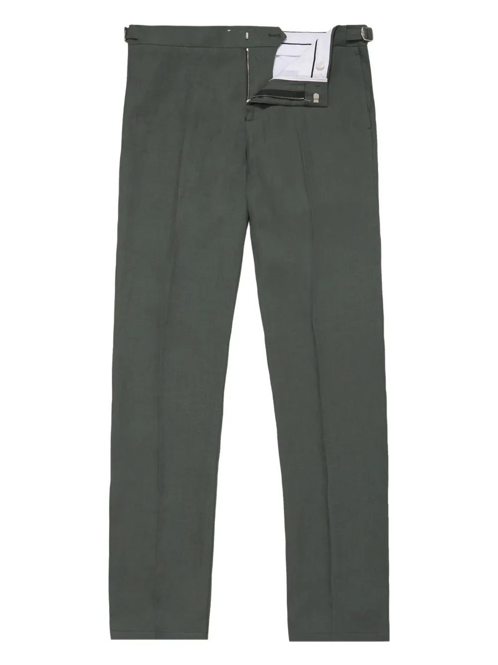 

Брюки Griffon строгого кроя Orlebar Brown, зеленый