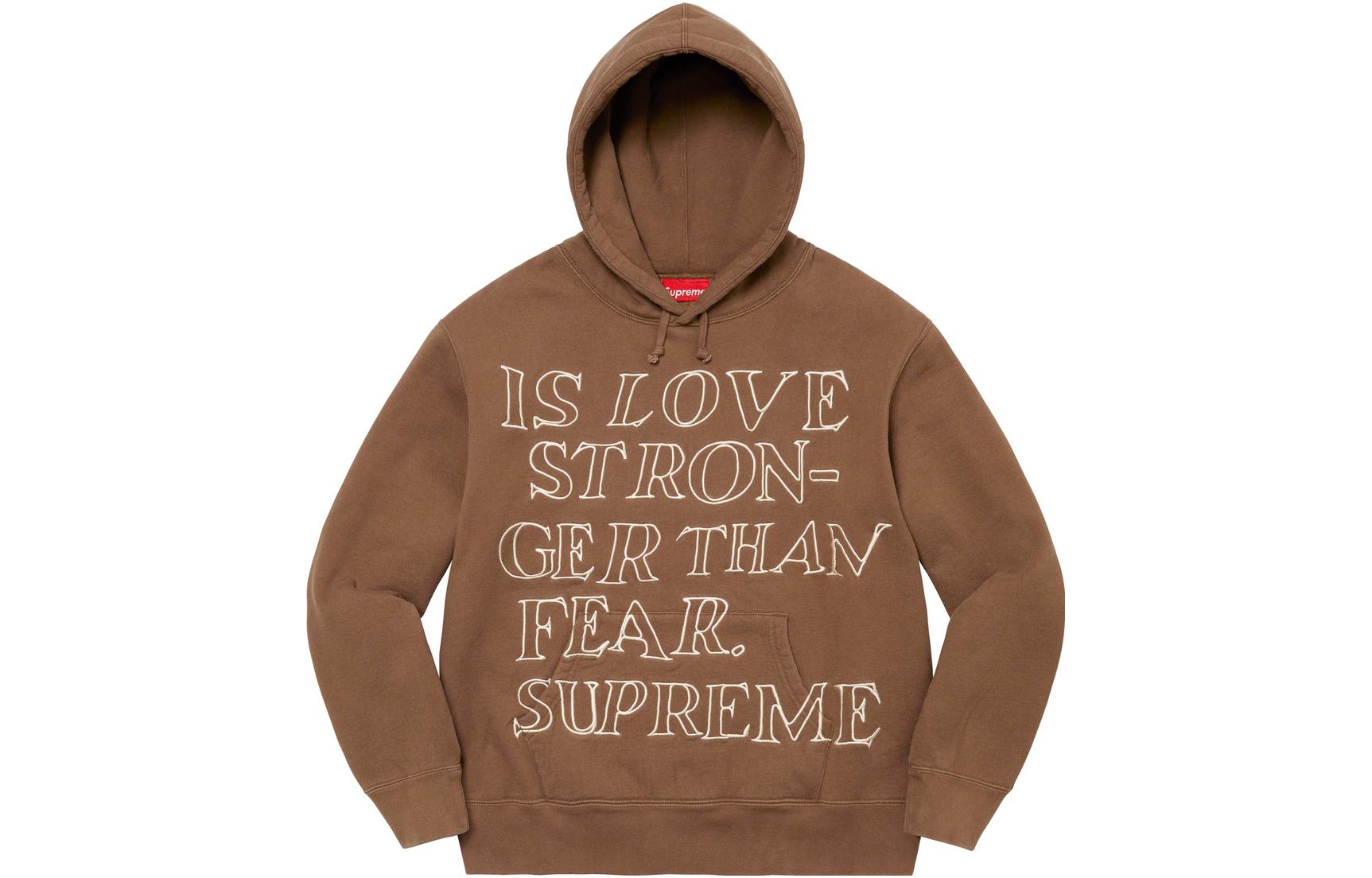 

SS23 Толстовка унисекс Supreme, светло-фиолетовый