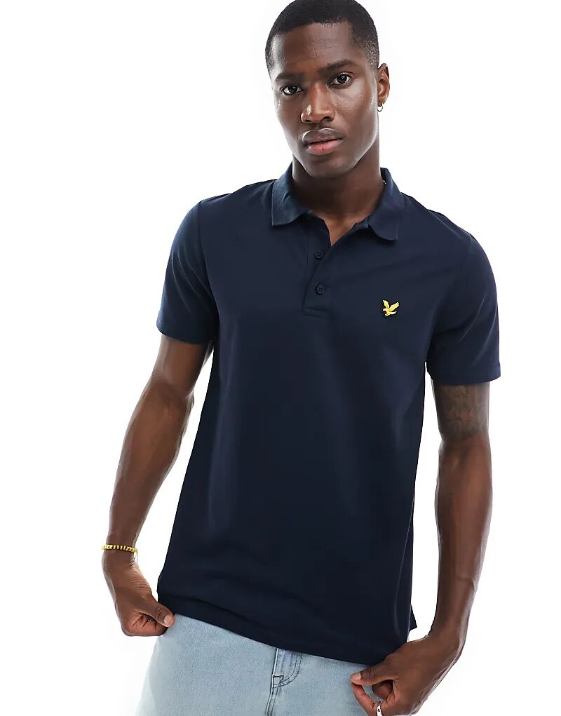 

Спортивное поло SS темно-синего цвета Lyle & Scott