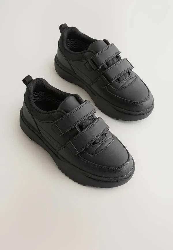 Кроссовки Next, Regular fit waterproof touch fastening school shoes, черный — фото 2