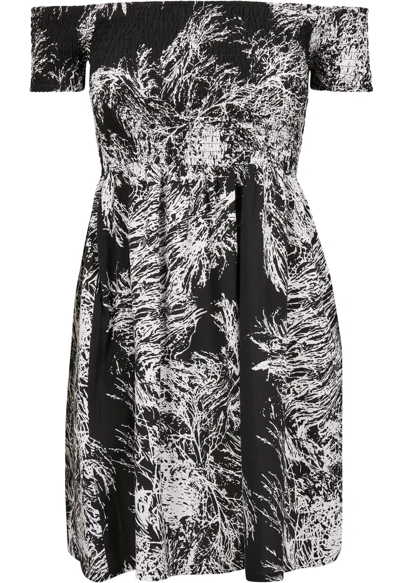 

Платье-рубашка URBAN CLASSICS " Urban Classics Women's Ladies Smoke Dress с открытыми плечами" (1 шт.), цвет Limb