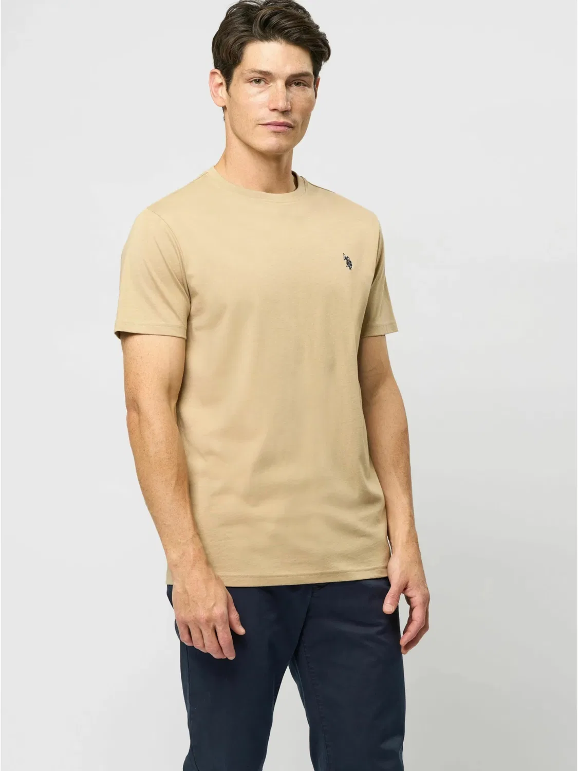Футболка 'UMArjun' U.S. Polo Assn., Beige/Marine Blue/Olive/Black/White — фото 3