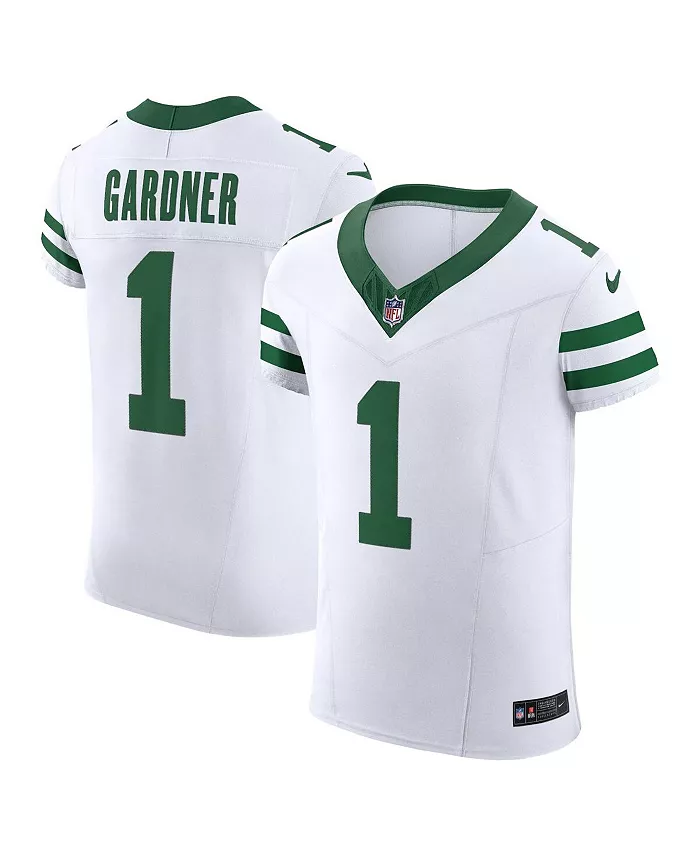 

Мужская альтернативная элитная футболка New York Jets Ahmad Sauce Gardner Vapor F.U.S.E Nike