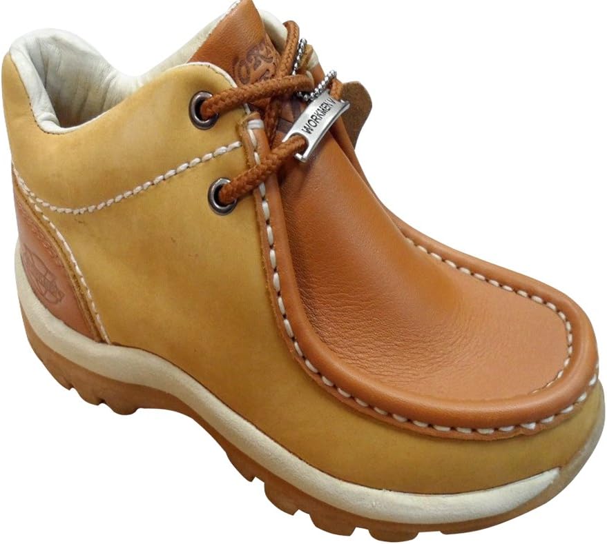 

Мужские повседневные туфли из натуральной нубуковой кожи, горчица Workmen-V, initial