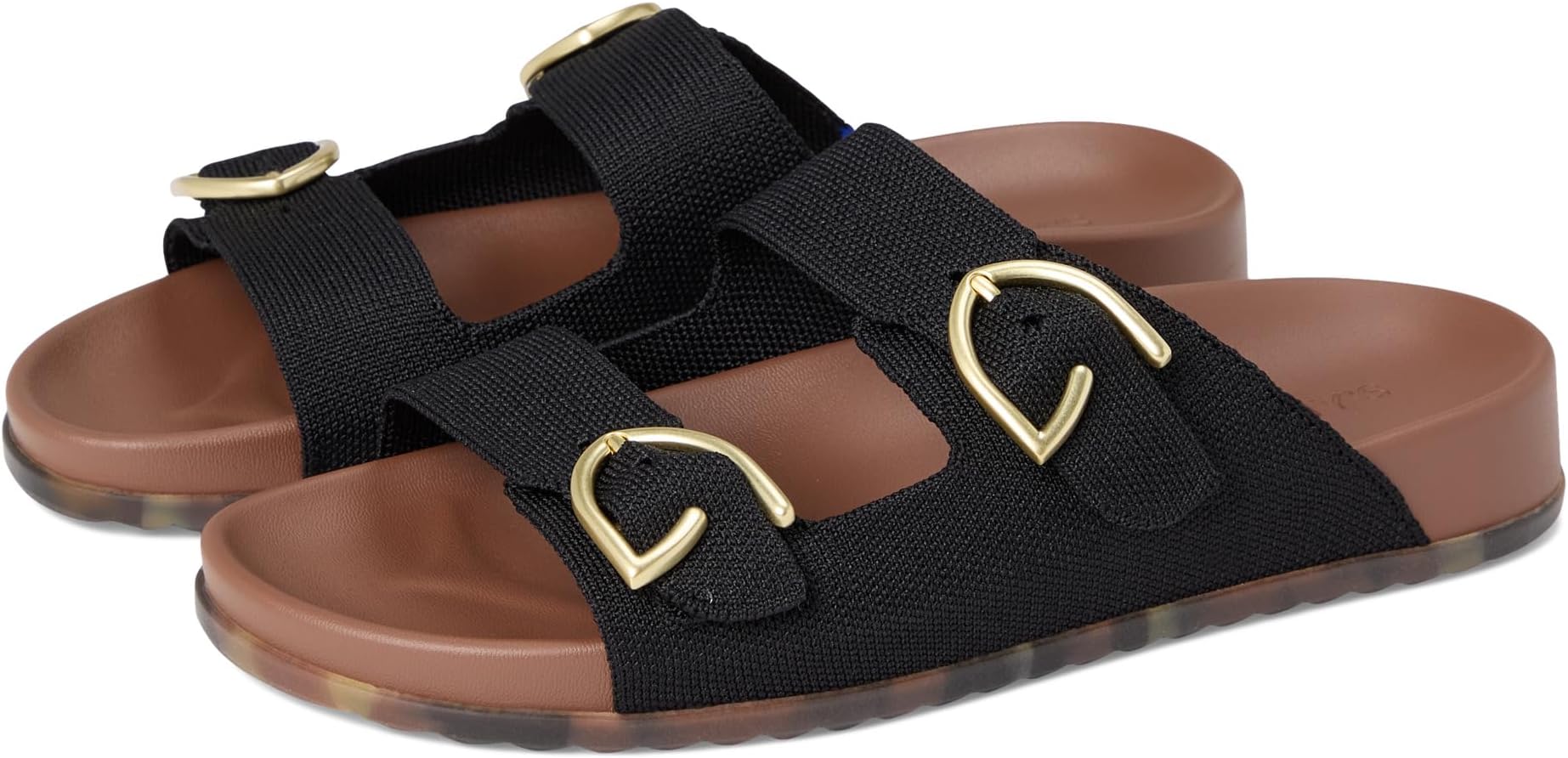 Сандалии Rothy's The Buckle Slide, черный