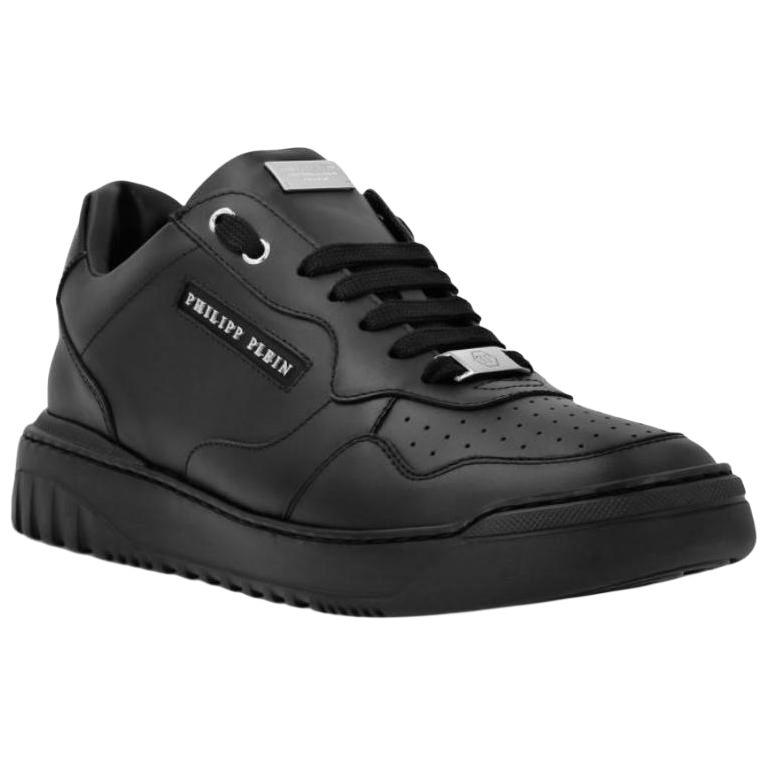 PHILIPP PLEIN Кроссовки для скейтбординга мужские low top черные — фото 4