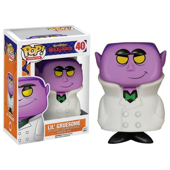

Funko POP! Анимация, коллекционная фигурка, Wacky Race, Lil' Gruesome, 40 лет.