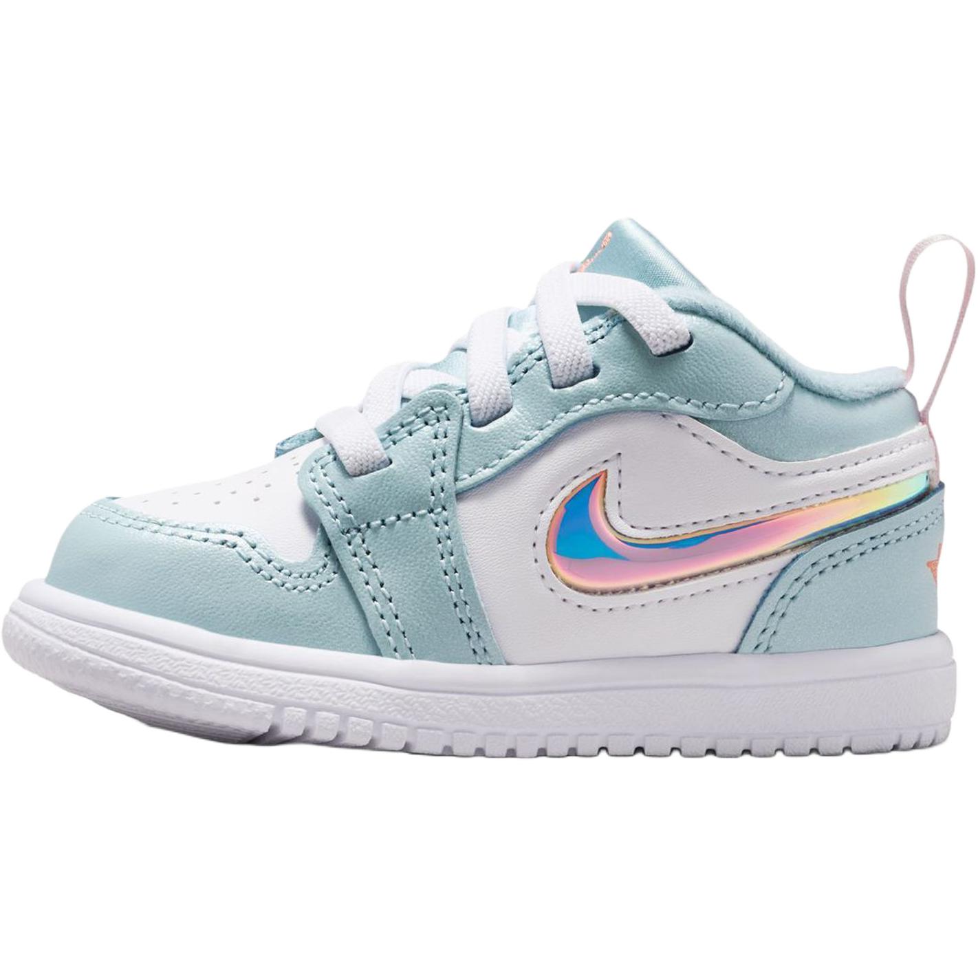 Jordan Низкие детские ботинки ocean blue для малышей
