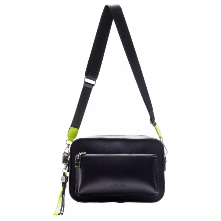 

Сумка через плечо PU, Кроссбоди Обычная Унисекс Черный LiNing