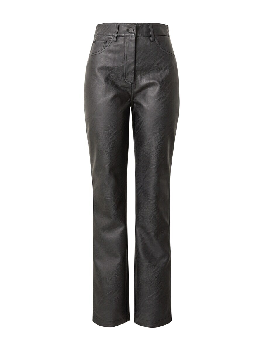 

Кожаные штаны Calvin Klein Jeans Regular Pants, черный