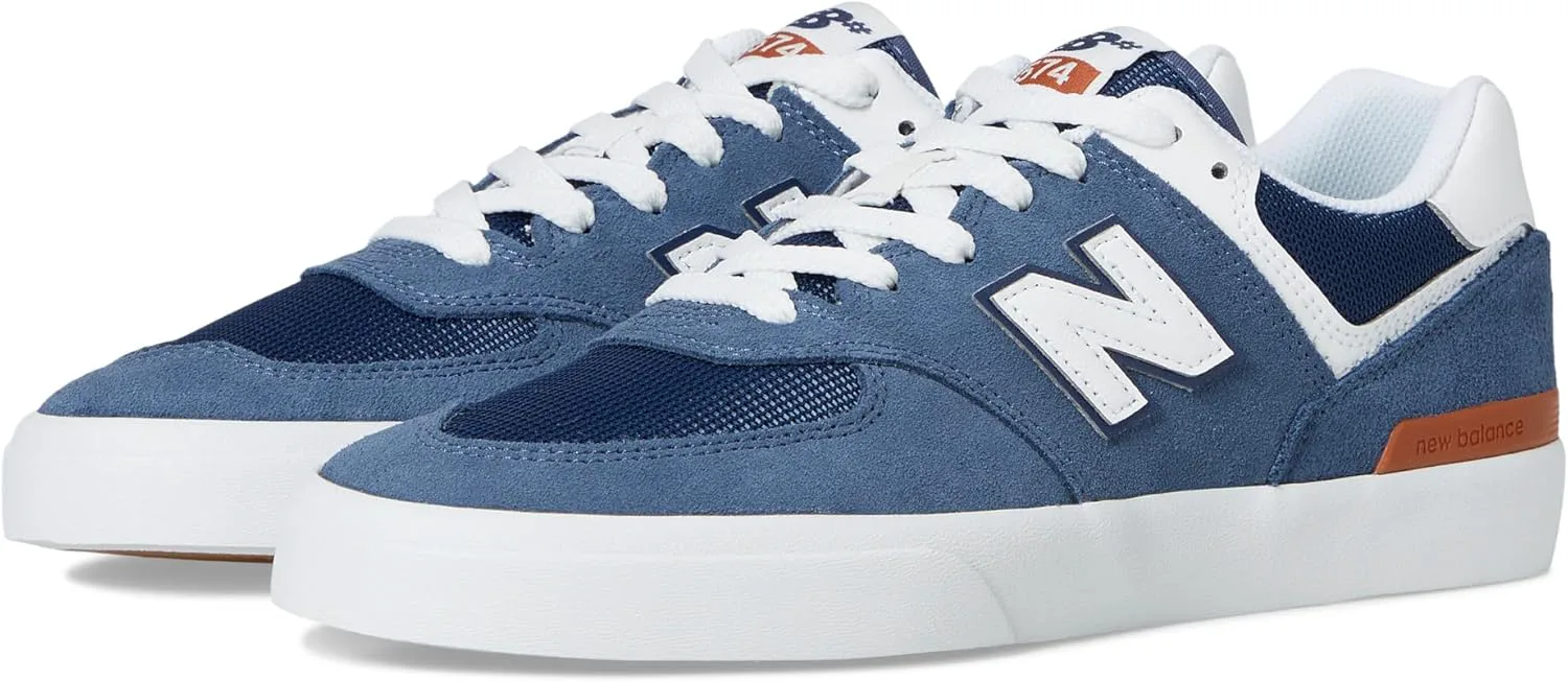 Кроссовки New Balance Unisex-Adult 574 Vulc, индиго/белый