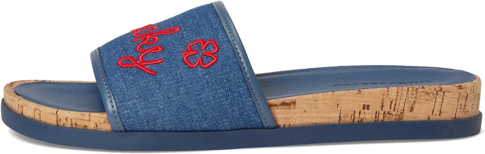 Сандалии Lucky Brand Dylina Woven Band Sandals, цвет Light Wash — фото 4