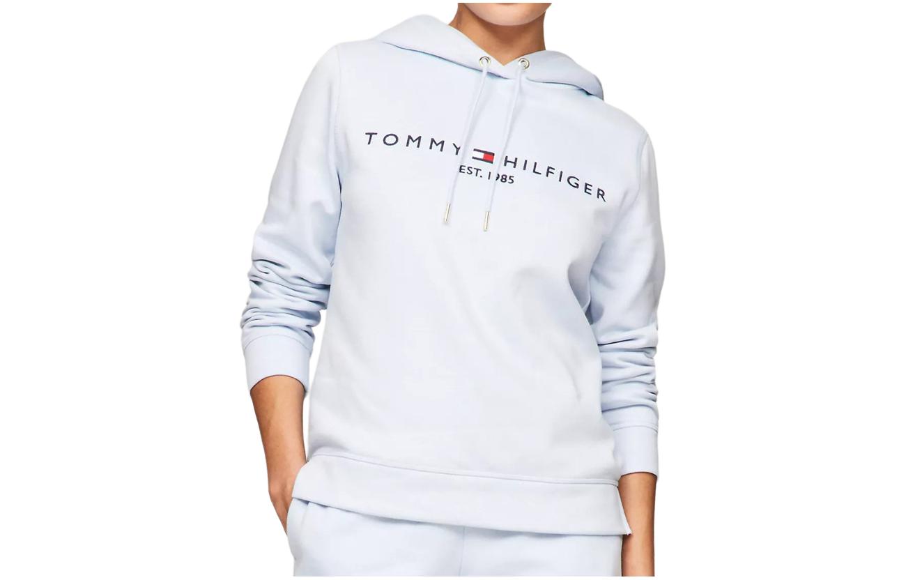 Tommy Hilfiger Свитшот женский светло-голубой — фото 3