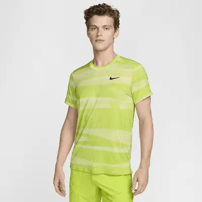 

Футболка Nike NikeCourt Advantage, цвет Life Lime/Black