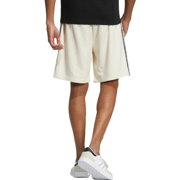Шорты men's neo x . crossover cartoon pattern stripe athleisure casual sports shorts beige Adidas, мультиколор — фото 3