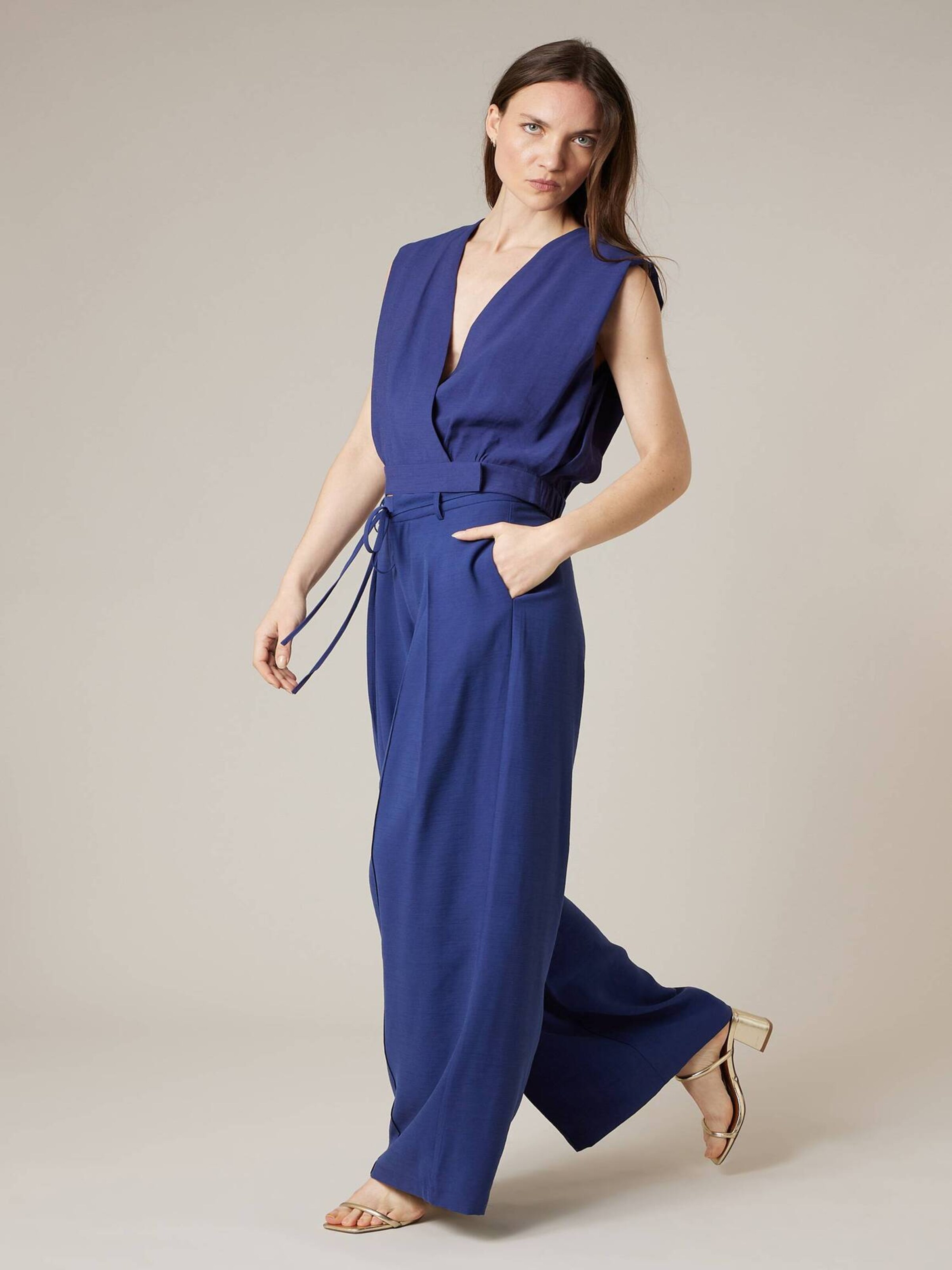 

Deeluxe Широкие брюки 'VALENZA' в цвете Navy