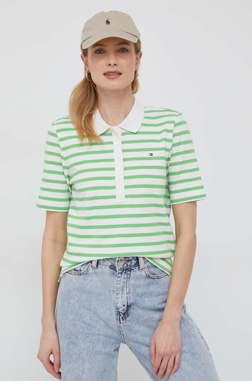 

Поло Tommy Hilfiger, бежевый