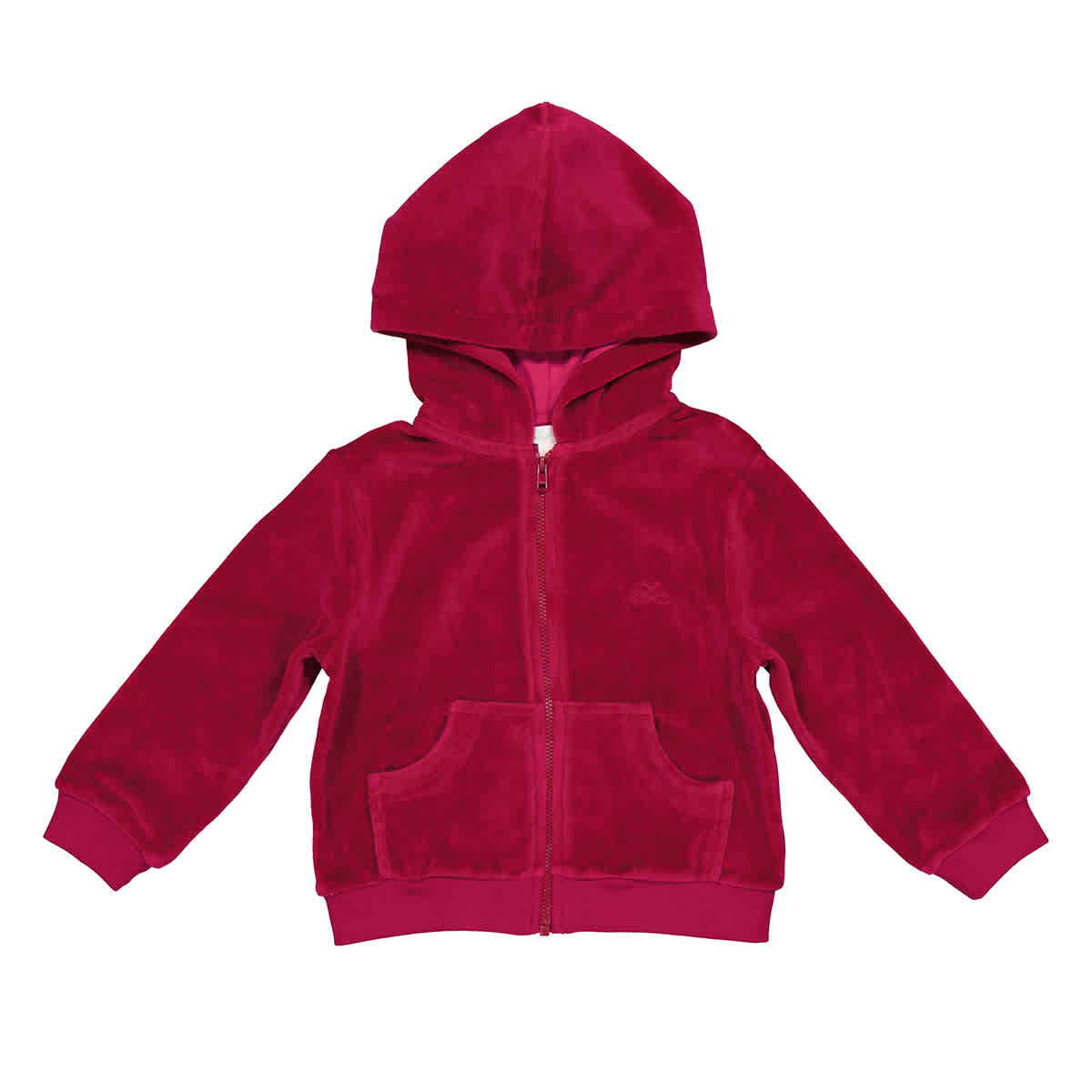 

Marie Chantal Kids Логотип Принт Карман Кенгуру Толстовка, Burgundy