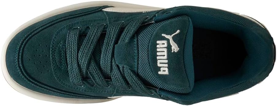 Мужские кроссовки PUMA Park Lifestyle Sk8 с шнуровкой для повседневной носки - зеленые — фото 4