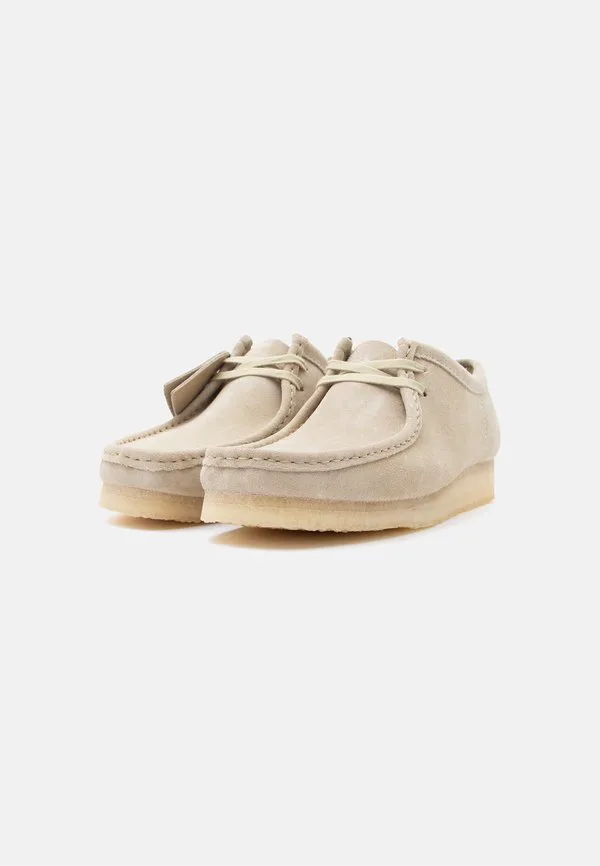 Повседневные кроссовки wallabee на шнуровке Clarks Originals, Maple — фото 2