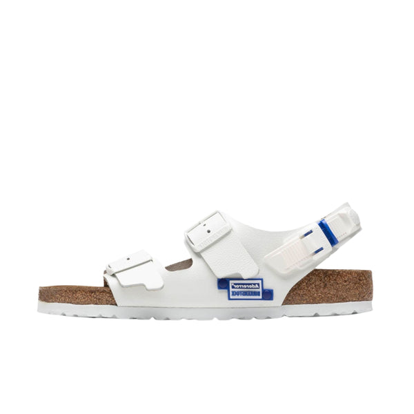 

Тапочки x ader error milano sandals 'tech white' Birkenstock, белый