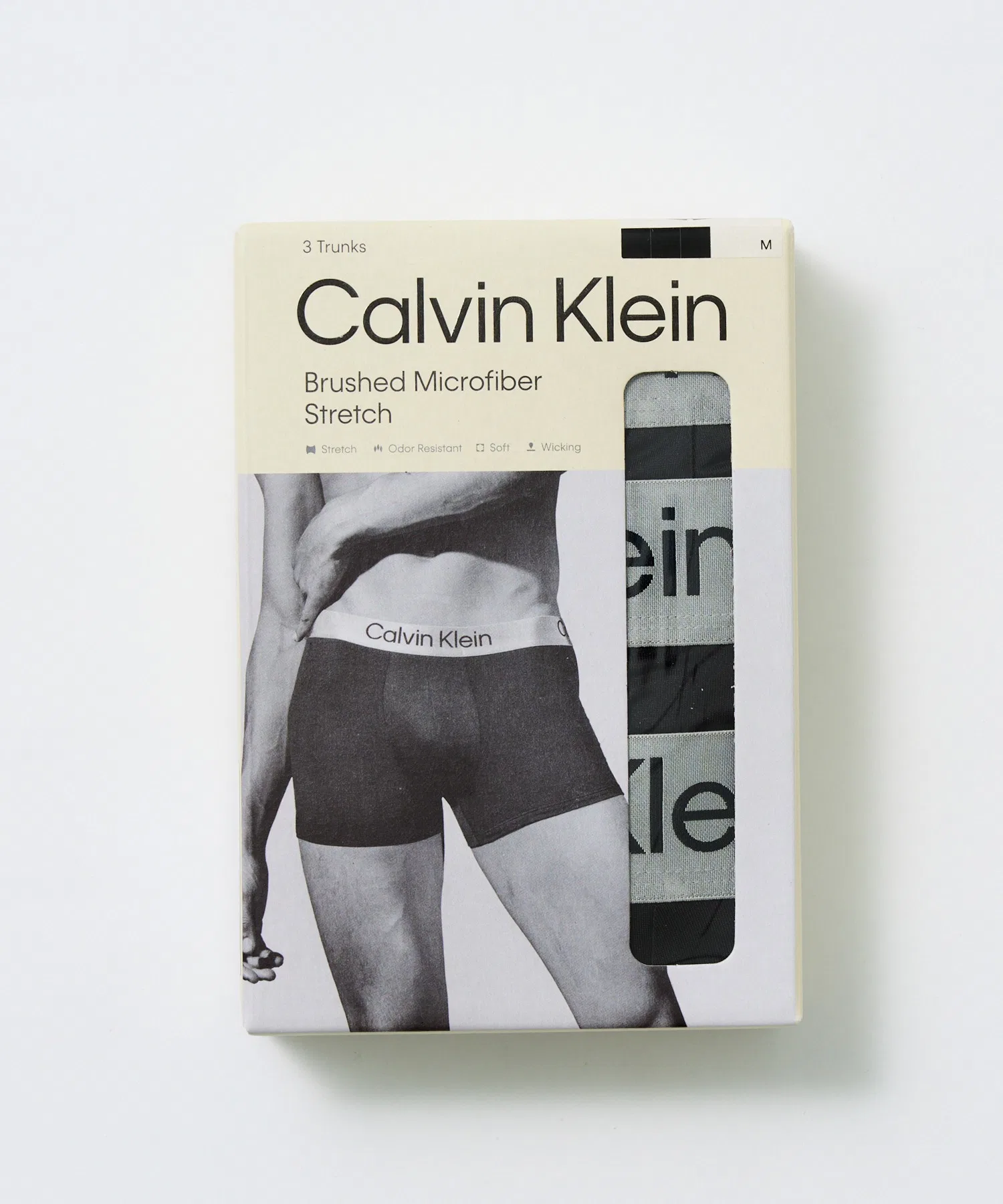 【Calvin Klein】Боксерские трусы, комплект из 3 штук, NB4269 — фото 4